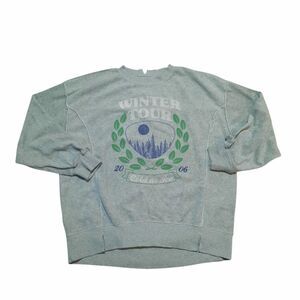 Aerie Women's "Winter Tour" Distressed Oversized Sweatshirt XS